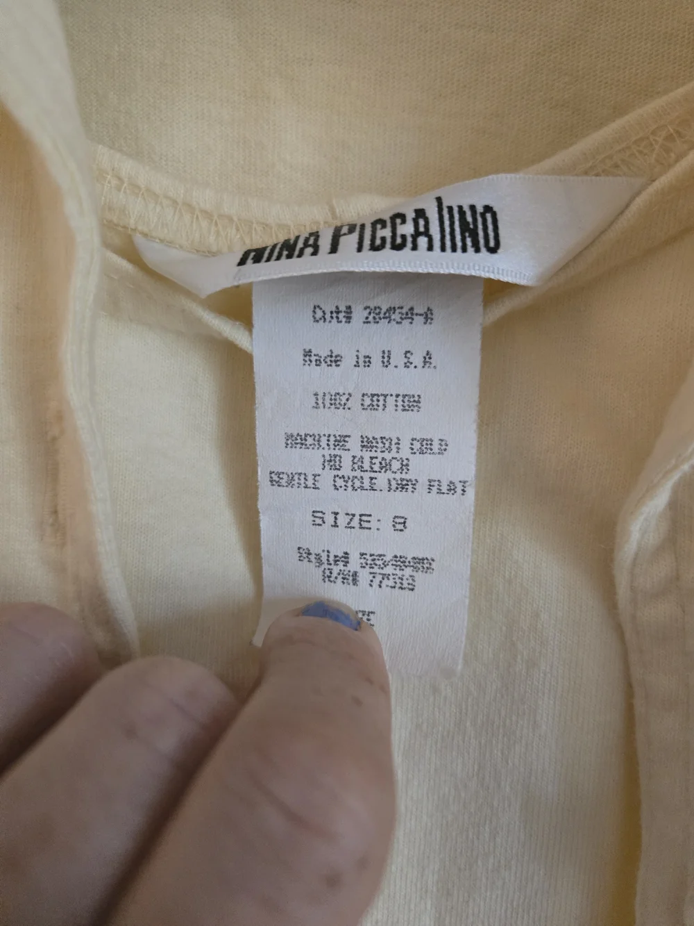 Nina Piccalino light pale